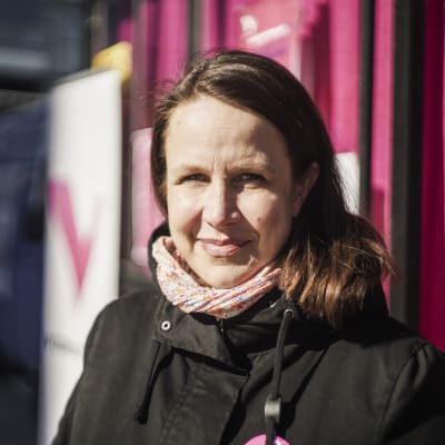 Riksdagsvalskandidat Veronika Honkasalo