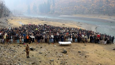 Begravning i Kashmir
