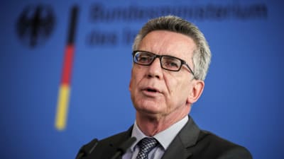 Tyska inrikesministern  Thomas de Maiziere tror på partiellt burkaförbud