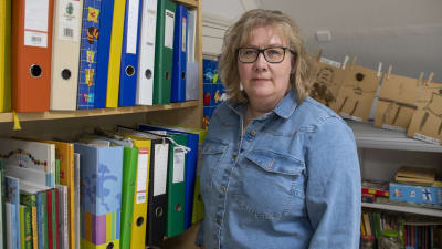 Daghemsföreståndare Camilla Sundberg.