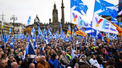Marsch i Glasgow 2.11.2019