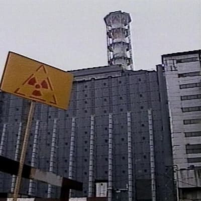 Tjenobyls kärnkraftverk i Ukraina