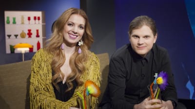 Jennie Storbacka och Axel Ehnström.