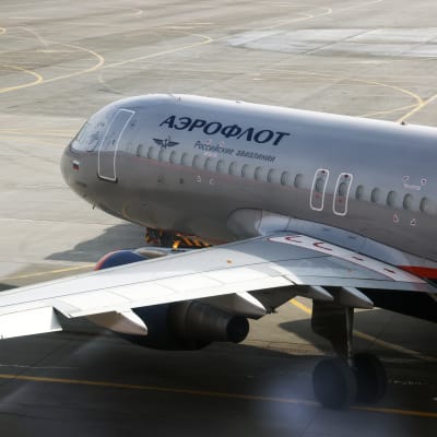 Aeroflotin lentokone.