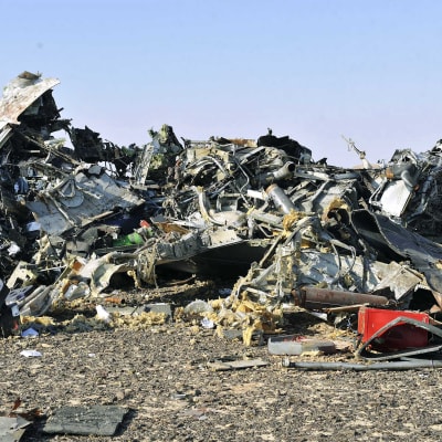 Flygplanet som kraschade i Sinai den 31 oktober 2015.
