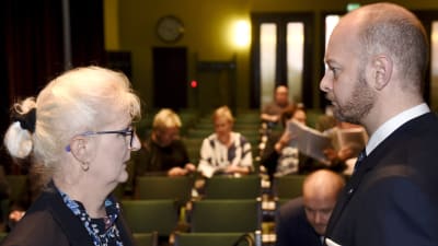 Jaana Paanetoja och Sampo Terho