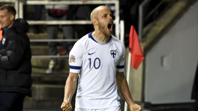 Teemu Pukki jublar