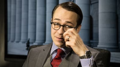SFP:s ordförande Carl Haglund