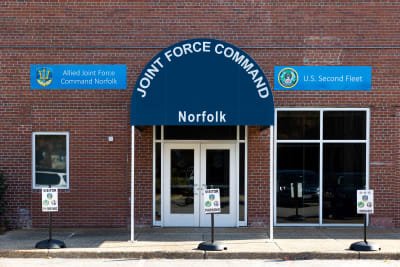 JOINT FORCE COMMAND byggnaden i Norfolk.