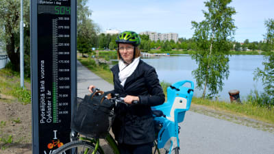 Siri Gröndahl, gatuplaneringsingenjör vid Vasa stad.
