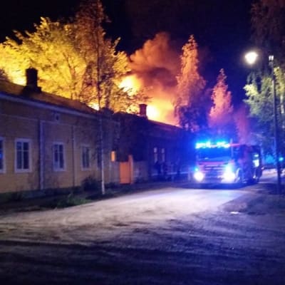 Brand i Nystad