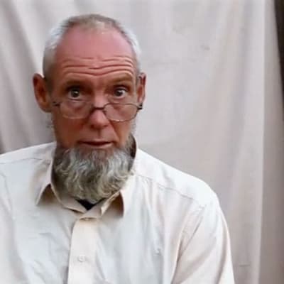 Sjaak Riijke, fritogs i Mali efter fyra år som gisslan.