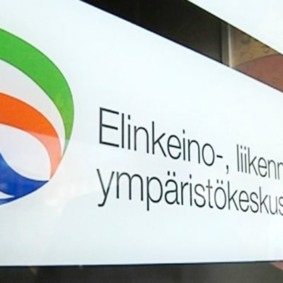 Elinkeino-, liikenne- ja ympärisökeskuksen logo. 