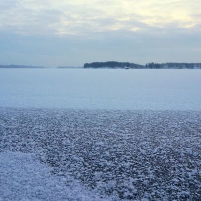 Kallavesi jäässä