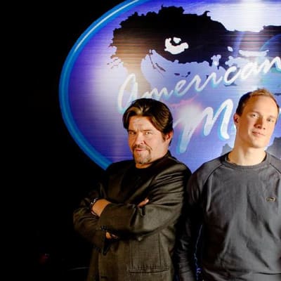 Rovaniemen Teatterin näytelmä American Monkey, kuvassa vasemmalta Markku Köngäs, Tomi Turunen ja Satu Lipponen