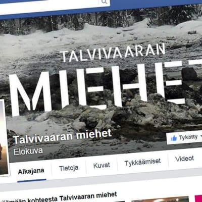 Talvivaaran miehet -elokuvan Facebook-sivut