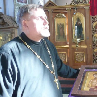 Vaasan ortodoksisen seurakunnan kirkkoherra isä Matti Vallgren