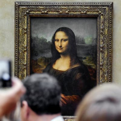 Leonardo da Vincin Mona Lisa.
