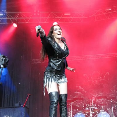 Nightwishin laulaja Floor Jansen.
