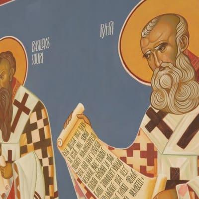 osa athos-luostarikeskuksen ikonia