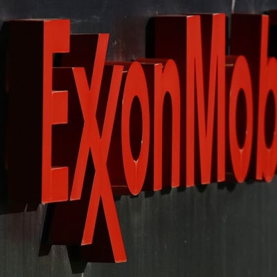 Öljy-yhtiö Exxon Mobilin toimisto Dallasissa.
