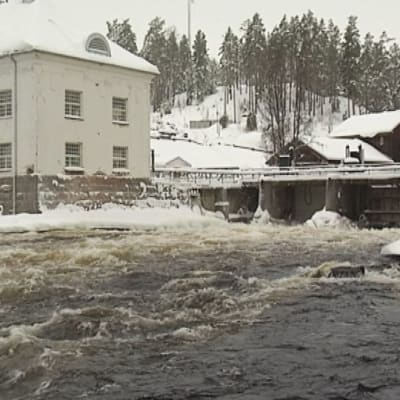 Woikosken tehdas Mäntyharjussa.