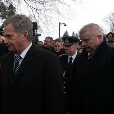 Tasavallan presidentti Sauli Niinistö vieraili Lappeenrannassa muun muassa Suomen vanhimmassa ortodoksisessa kirkossa.