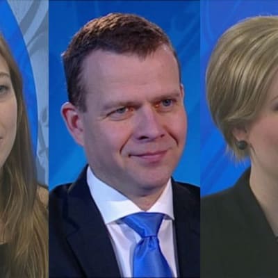 Li Andersson, Petteri Orpo, Annika Saarikko