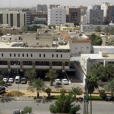 Katunäkymä Saudi-Arabian pääkaupungista Riadista