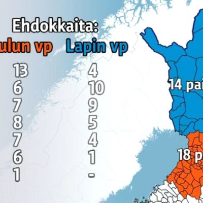 Useat pienet puolueet tavoittelevat eduskuntapaikkoja Pohjois-Suomesta.