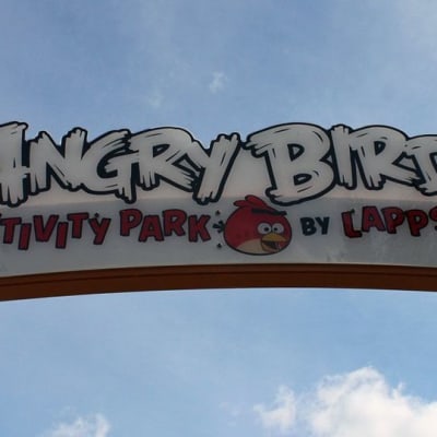 Angry Birds -leikkipuisto Rovaniemellä