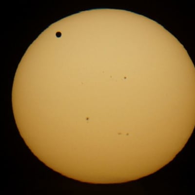 Suomessa Venus näkyi auringon päällä ainakin Utsjoella.