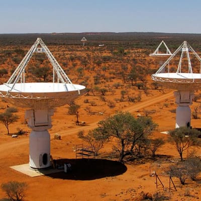 Radioteleskooppi Australia.