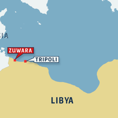 Libyan kartta