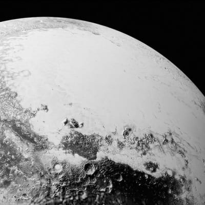 New Horizons -luotaimen ottama kuva Plutosta. 
