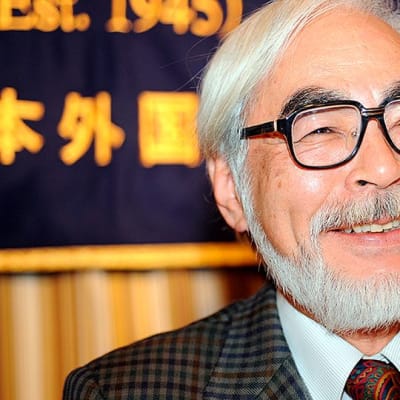 Animaatio-ohjaaja Hayao Miyazaki.