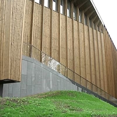 Paviljonki ulkoa.