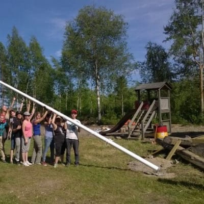 Kesällä 2014 Mankilan kylässä järjesttiin nuorten kansainvälinen leiri.