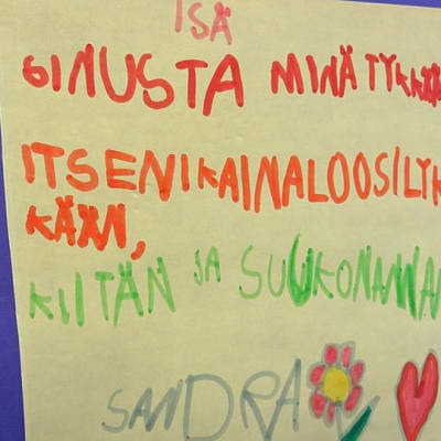 Isänpäiväkortti