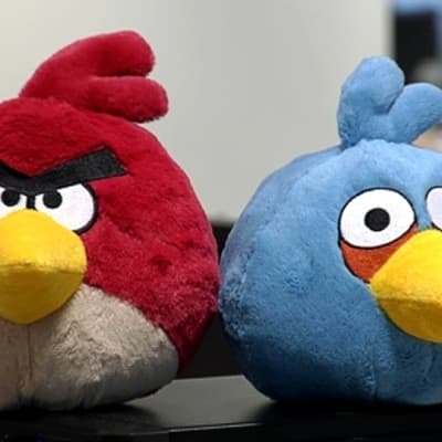 Angry Birds mjukisdjur.