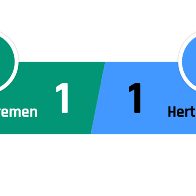 Werder Bremen - Hertha Berlin 1-1