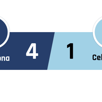 Barcelona - Celta Vigo 4-1