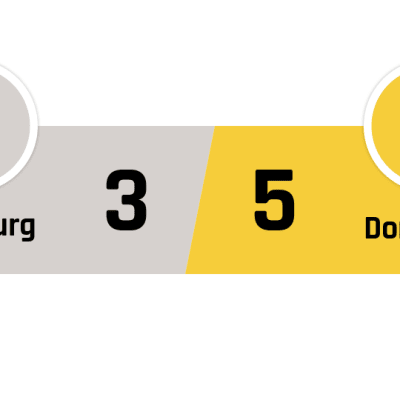 Ausburg - Dortmund 3-5