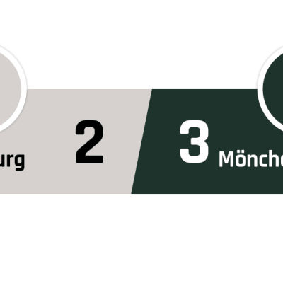 Ausburg - Mönchengladbach 2-3