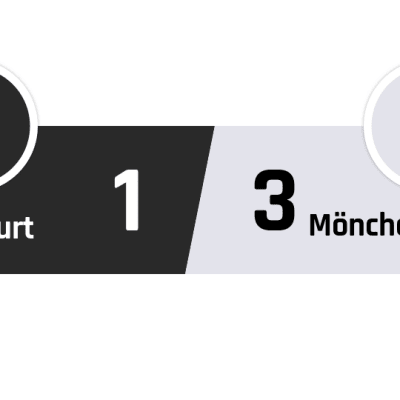 Frankfurt - Mönchengladbach 1-3