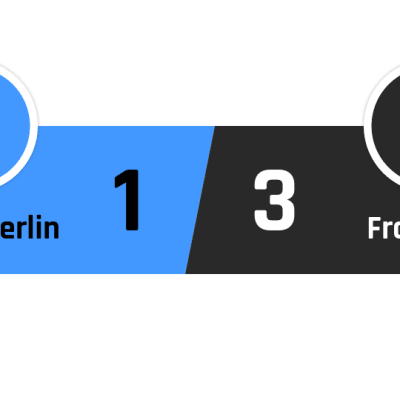 Hertha Berlin - Frankfurt 1-3