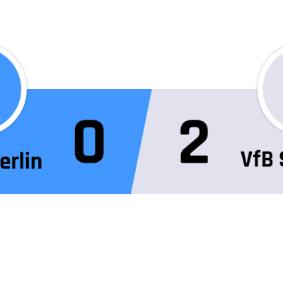 Hertha Berlin - Stuttgart 0-2