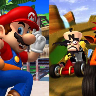 Super Mario ja Crash