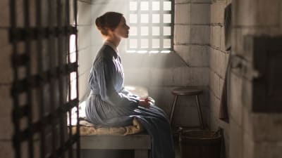 Sarah Gadon i rollen som Grace i Netflix-serien Alias Grace