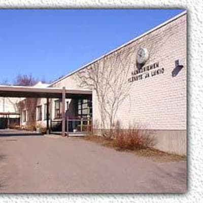Hangö finska högstadie och gymnasium.